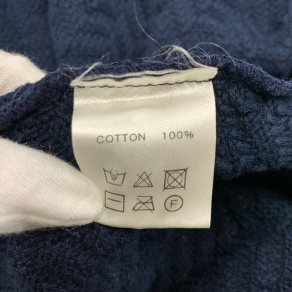 【中古品】【メンズ】 COTTON CARDIGAN コットン カーディガン トップス ニット 142-260323-ya-02-izu サイズ：M カラー：NAVY 万代Net店
