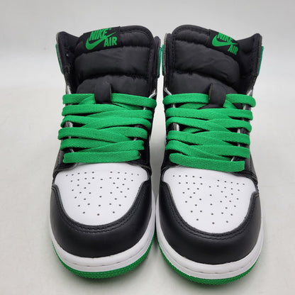【中古美品】【レディース】 FD1437-031 GS AIR JORDAN 1 RETRO HIGH OG エア ジョーダン 1 レトロ ハイ スニーカー 靴 166-260316-kh-15-izu サイズ：23 カラー：BLACK/LUCKY GREEN-WHITE 万代Net店