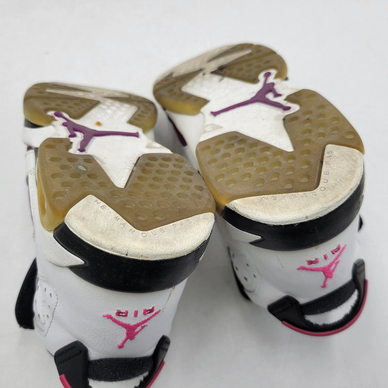 【中古品】【レディース】 543390-127 GS AIR JORDAN 6 RETRO エア ジョーダン 6 レトロ スニーカー 靴 166-260319-kh-16-izu サイズ：23 カラー：WHITE/VIVID PINK-GRAPE 万代Net店