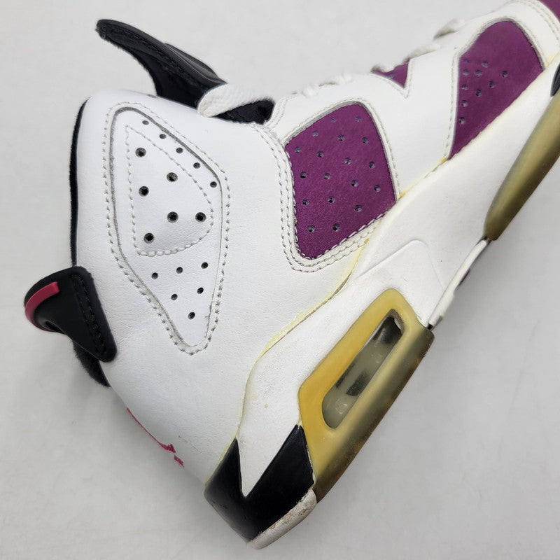 【中古品】【レディース】 543390-127 GS AIR JORDAN 6 RETRO エア ジョーダン 6 レトロ スニーカー 靴 166-260319-kh-16-izu サイズ：23 カラー：WHITE/VIVID PINK-GRAPE 万代Net店