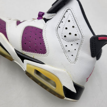 【中古品】【レディース】 543390-127 GS AIR JORDAN 6 RETRO エア ジョーダン 6 レトロ スニーカー 靴 166-260319-kh-16-izu サイズ：23 カラー：WHITE/VIVID PINK-GRAPE 万代Net店