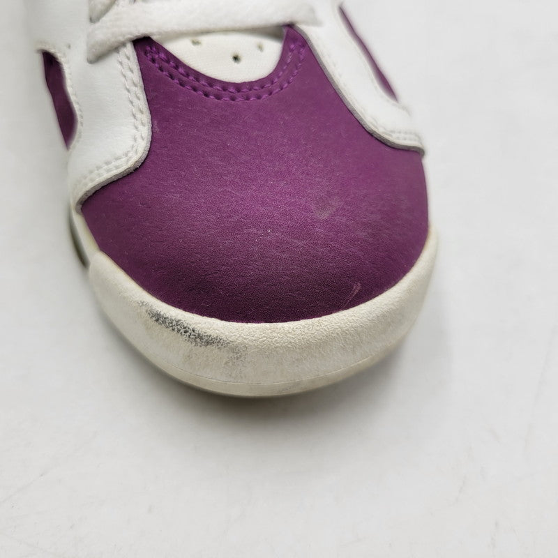 【中古品】【レディース】 543390-127 GS AIR JORDAN 6 RETRO エア ジョーダン 6 レトロ スニーカー 靴 166-260319-kh-16-izu サイズ：23 カラー：WHITE/VIVID PINK-GRAPE 万代Net店