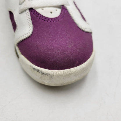 【中古品】【レディース】 543390-127 GS AIR JORDAN 6 RETRO エア ジョーダン 6 レトロ スニーカー 靴 166-260319-kh-16-izu サイズ：23 カラー：WHITE/VIVID PINK-GRAPE 万代Net店