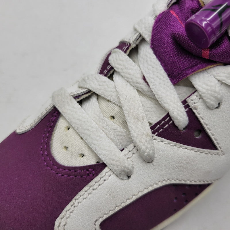 【中古品】【レディース】 543390-127 GS AIR JORDAN 6 RETRO エア ジョーダン 6 レトロ スニーカー 靴 166-260319-kh-16-izu サイズ：23 カラー：WHITE/VIVID PINK-GRAPE 万代Net店