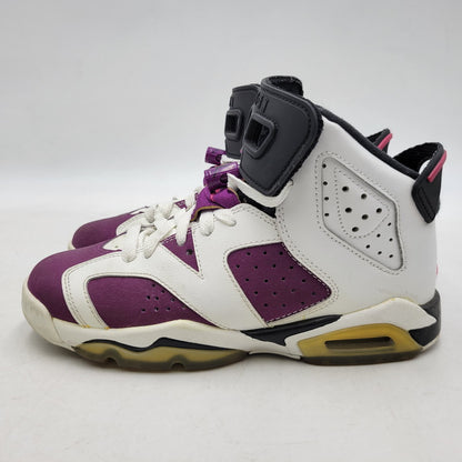 【中古品】【レディース】 543390-127 GS AIR JORDAN 6 RETRO エア ジョーダン 6 レトロ スニーカー 靴 166-260319-kh-16-izu サイズ：23 カラー：WHITE/VIVID PINK-GRAPE 万代Net店