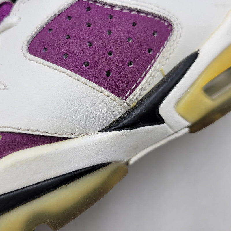 【中古品】【レディース】 543390-127 GS AIR JORDAN 6 RETRO エア ジョーダン 6 レトロ スニーカー 靴 166-260319-kh-16-izu サイズ：23 カラー：WHITE/VIVID PINK-GRAPE 万代Net店