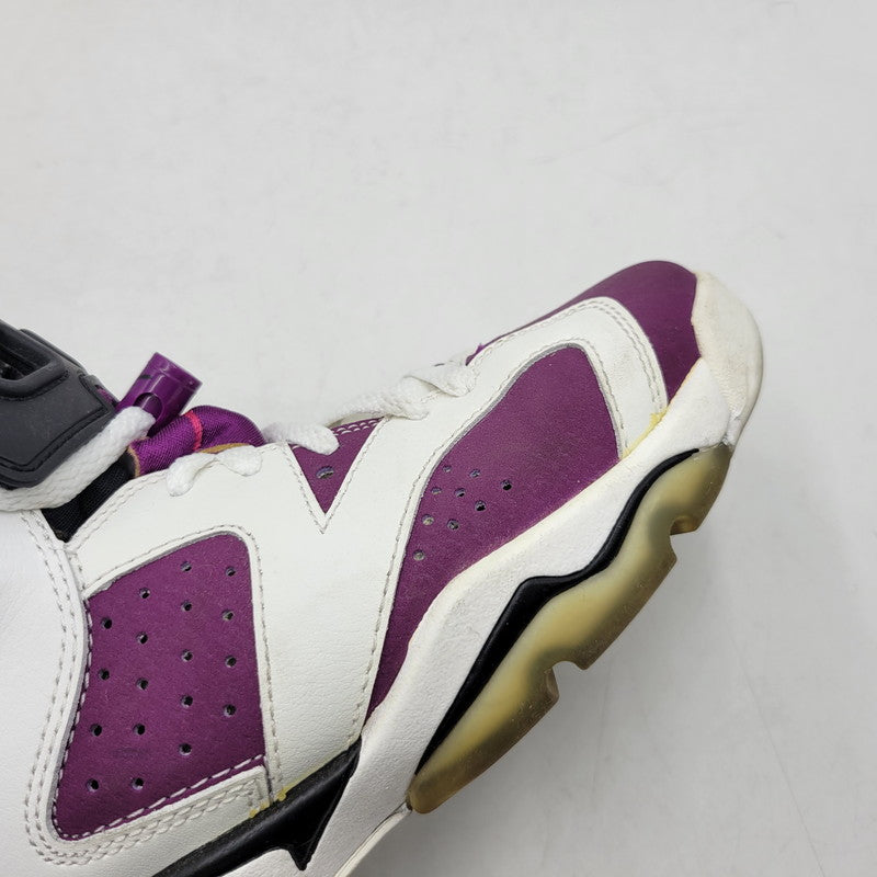 【中古品】【レディース】 543390-127 GS AIR JORDAN 6 RETRO エア ジョーダン 6 レトロ スニーカー 靴 166-260319-kh-16-izu サイズ：23 カラー：WHITE/VIVID PINK-GRAPE 万代Net店