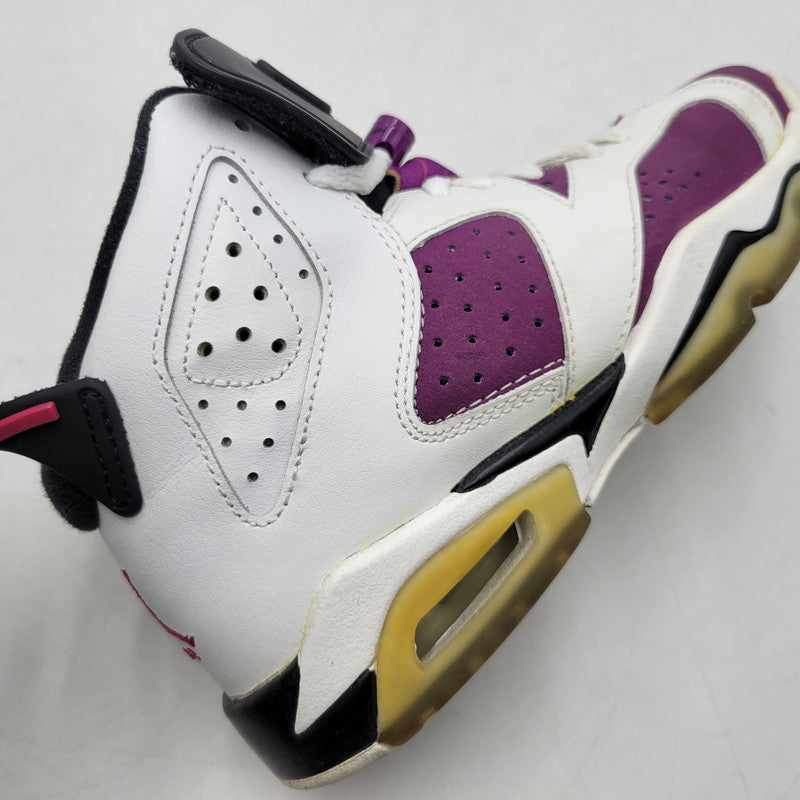 【中古品】【レディース】 543390-127 GS AIR JORDAN 6 RETRO エア ジョーダン 6 レトロ スニーカー 靴 166-260319-kh-16-izu サイズ：23 カラー：WHITE/VIVID PINK-GRAPE 万代Net店