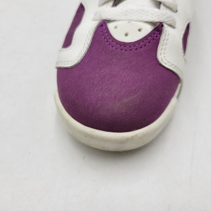 【中古品】【レディース】 543390-127 GS AIR JORDAN 6 RETRO エア ジョーダン 6 レトロ スニーカー 靴 166-260319-kh-16-izu サイズ：23 カラー：WHITE/VIVID PINK-GRAPE 万代Net店