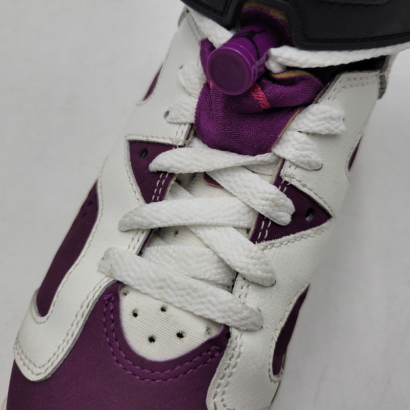 【中古品】【レディース】 543390-127 GS AIR JORDAN 6 RETRO エア ジョーダン 6 レトロ スニーカー 靴 166-260319-kh-16-izu サイズ：23 カラー：WHITE/VIVID PINK-GRAPE 万代Net店