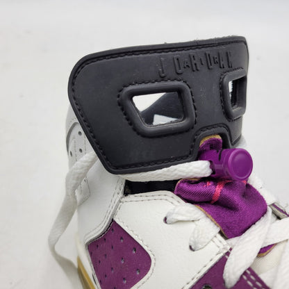【中古品】【レディース】 543390-127 GS AIR JORDAN 6 RETRO エア ジョーダン 6 レトロ スニーカー 靴 166-260319-kh-16-izu サイズ：23 カラー：WHITE/VIVID PINK-GRAPE 万代Net店