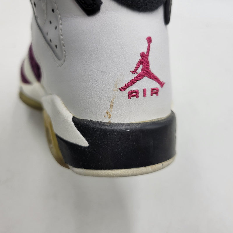 【中古品】【レディース】 543390-127 GS AIR JORDAN 6 RETRO エア ジョーダン 6 レトロ スニーカー 靴 166-260319-kh-16-izu サイズ：23 カラー：WHITE/VIVID PINK-GRAPE 万代Net店