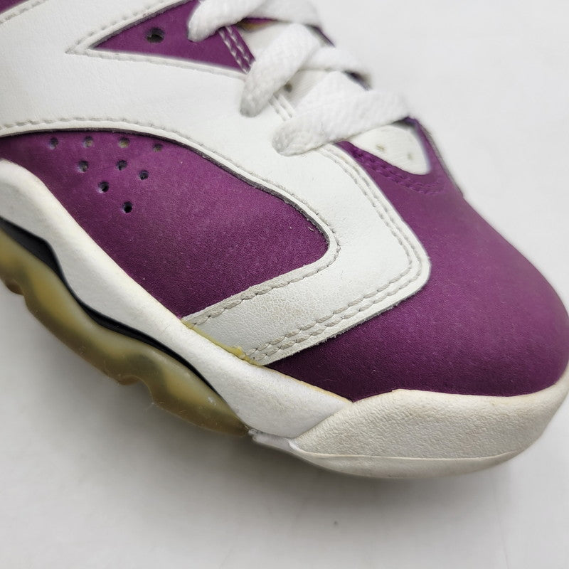 【中古品】【レディース】 543390-127 GS AIR JORDAN 6 RETRO エア ジョーダン 6 レトロ スニーカー 靴 166-260319-kh-16-izu サイズ：23 カラー：WHITE/VIVID PINK-GRAPE 万代Net店