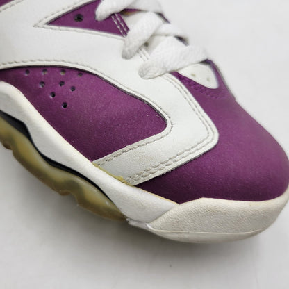【中古品】【レディース】 543390-127 GS AIR JORDAN 6 RETRO エア ジョーダン 6 レトロ スニーカー 靴 166-260319-kh-16-izu サイズ：23 カラー：WHITE/VIVID PINK-GRAPE 万代Net店
