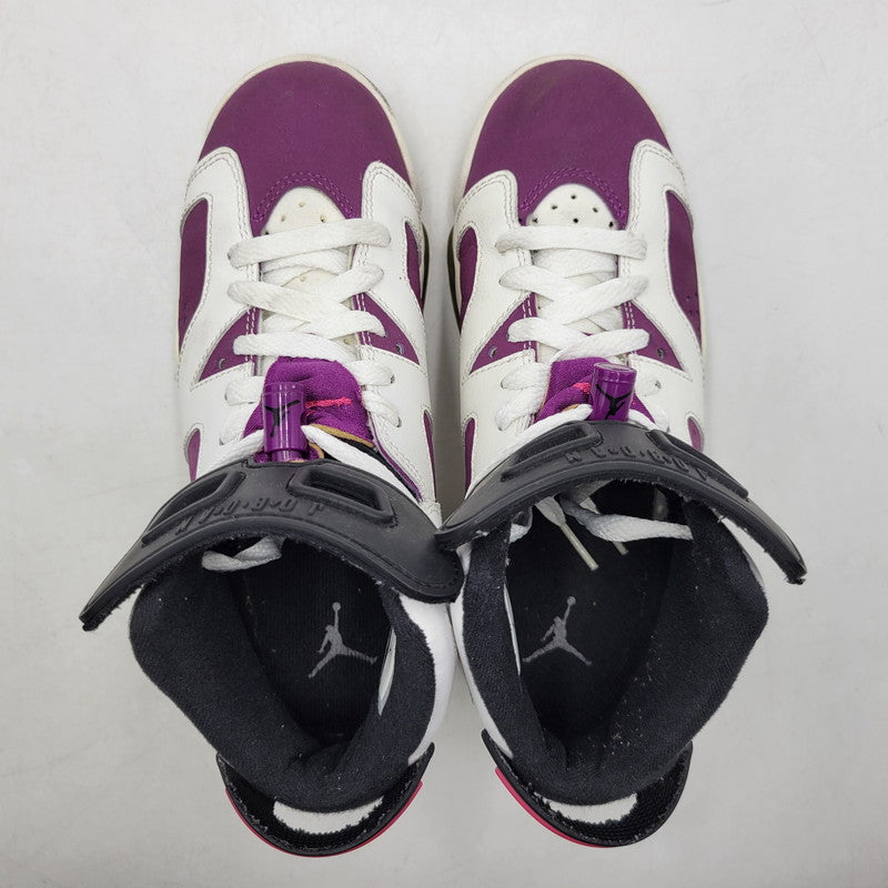 【中古品】【レディース】 543390-127 GS AIR JORDAN 6 RETRO エア ジョーダン 6 レトロ スニーカー 靴 166-260319-kh-16-izu サイズ：23 カラー：WHITE/VIVID PINK-GRAPE 万代Net店