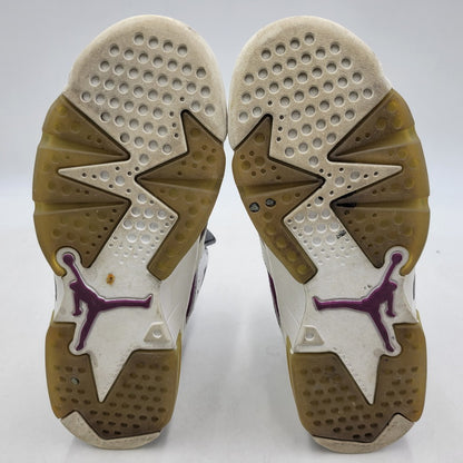 【中古品】【レディース】 543390-127 GS AIR JORDAN 6 RETRO エア ジョーダン 6 レトロ スニーカー 靴 166-260319-kh-16-izu サイズ：23 カラー：WHITE/VIVID PINK-GRAPE 万代Net店