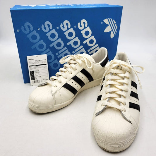 【中古品】【メンズ】 adidas アディダス H06258 SUPERSTAR 82 スーパースター スニーカー 靴 161-260316-kh-17-izu サイズ：28 カラー：CLOUD WHITE/CORE BLACK/OFF WHITE 万代Net店