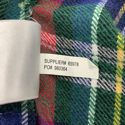 【中古品】【メンズ】 7934920ANF COSTUM FIT GINGHAM CHECK FLANNEL SHIRT カスタム フィット ギンガム チェック フランネル シャツ トップス 長袖 146-260319-cs-27-izu サイズ：L カラー：マルチ 万代Net店