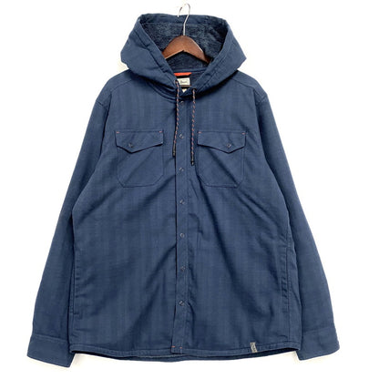 【中古品】【メンズ】 L.L.Bean エルエルビーン BOA LINER HOODED JACKET 508242 ボアライナー フーデッドジャケット アウター 144-260321-as-13-izu サイズ：L-REG カラー：ネイビー 万代Net店