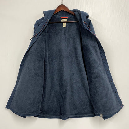 【中古品】【メンズ】 L.L.Bean エルエルビーン BOA LINER HOODED JACKET 508242 ボアライナー フーデッドジャケット アウター 144-260321-as-13-izu サイズ：L-REG カラー：ネイビー 万代Net店