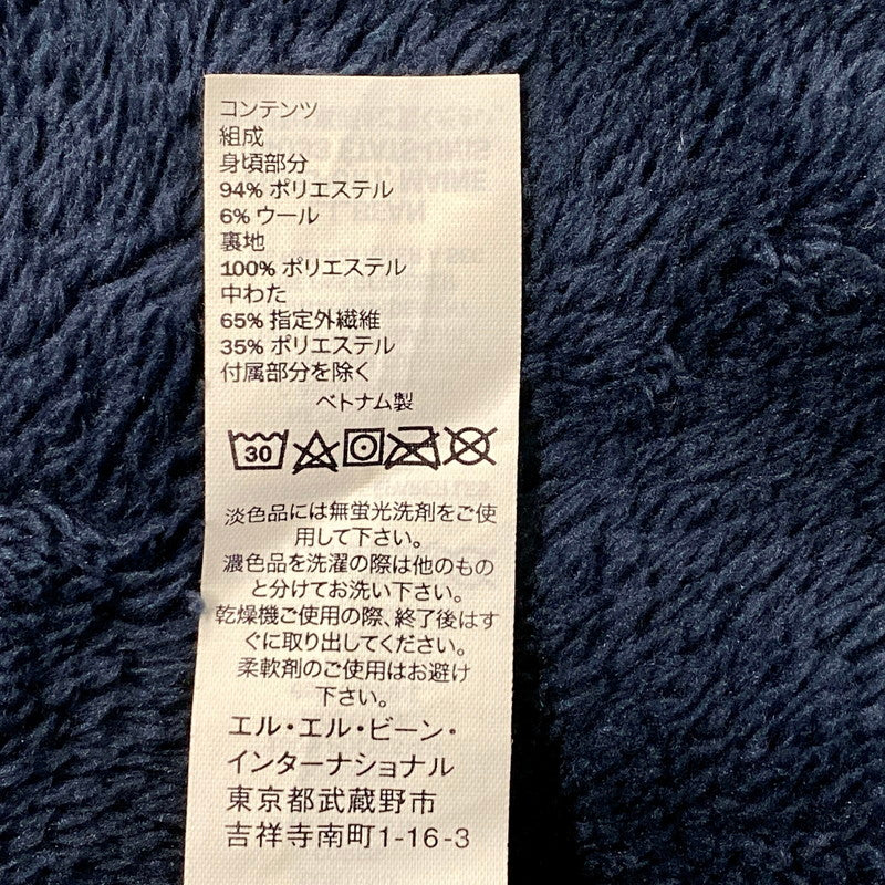 【中古品】【メンズ】 L.L.Bean エルエルビーン BOA LINER HOODED JACKET 508242 ボアライナー フーデッドジャケット アウター 144-260321-as-13-izu サイズ：L-REG カラー：ネイビー 万代Net店