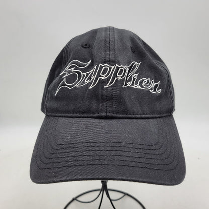 【中古品】【メンズ/レディース】 SUPPLIER サプライヤー BLADE LOGO 6 PANEL ロゴ 6パネル キャップ CAP 帽子 185-260319-kh-15-izu サイズ：F カラー：ブラック 万代Net店