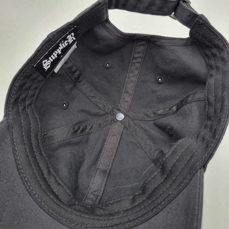 【中古品】【メンズ/レディース】 SUPPLIER サプライヤー BLADE LOGO 6 PANEL ロゴ 6パネル キャップ CAP 帽子 185-260319-kh-15-izu サイズ：F カラー：ブラック 万代Net店