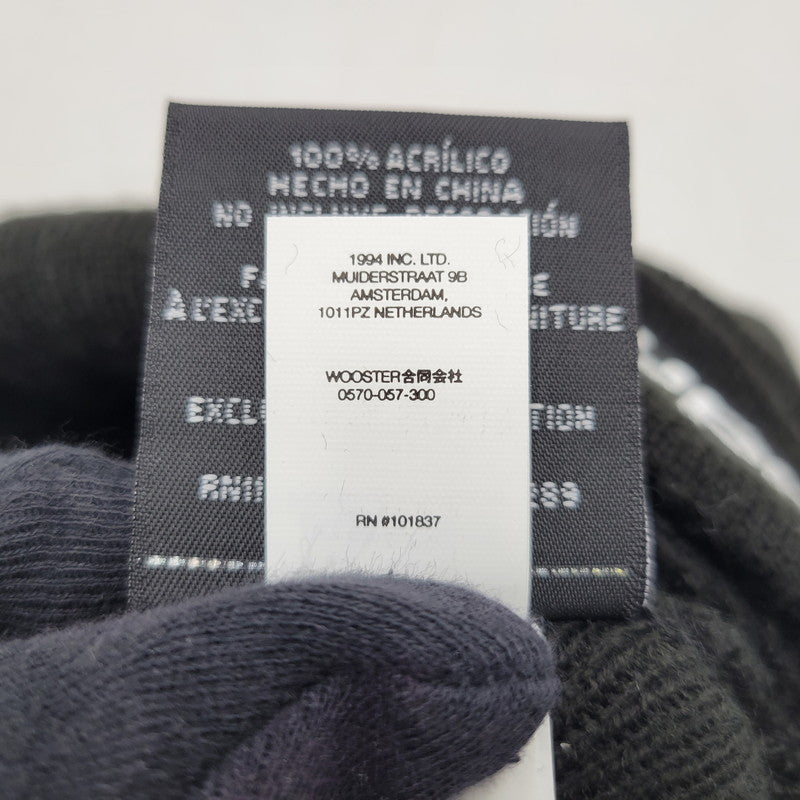 【中古品】【メンズ/レディース】 SUPREME × NEW ERA シュプリーム × ニューエラ 23FW BOX LOGO BEANIE ボックス ロゴ ビーニー ニット帽 帽子 185-260316-yn-06-izu サイズ：ONE SIZE カラー：ブラック 万代Net店