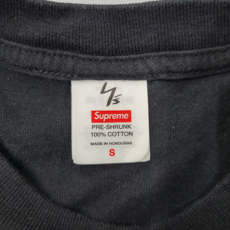 【中古品】【メンズ】 SUPREME × Y'S BY YOHJI YAMAMOTO シュプリーム × ワイズバイ ヨウジ ヤマモト25FW L S TEE 長袖 トップス 149-260316-yn-02-izu サイズ：S カラー：ブラック 万代Net店