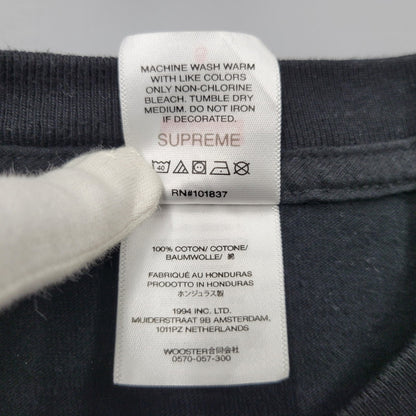 【中古品】【メンズ】 SUPREME × Y'S BY YOHJI YAMAMOTO シュプリーム × ワイズバイ ヨウジ ヤマモト25FW L S TEE 長袖 トップス 149-260316-yn-02-izu サイズ：S カラー：ブラック 万代Net店