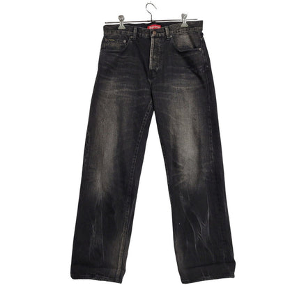 【中古品】【メンズ】 24FW DISTRESSED LOOSE FIT SELVEDGE JEAN ディストレスト ルーズ フィット セルビッジ ジーンズ ボトムス 149-260316-yn-03-izu サイズ：30 カラー：ウォッシュドブラック 万代Net店