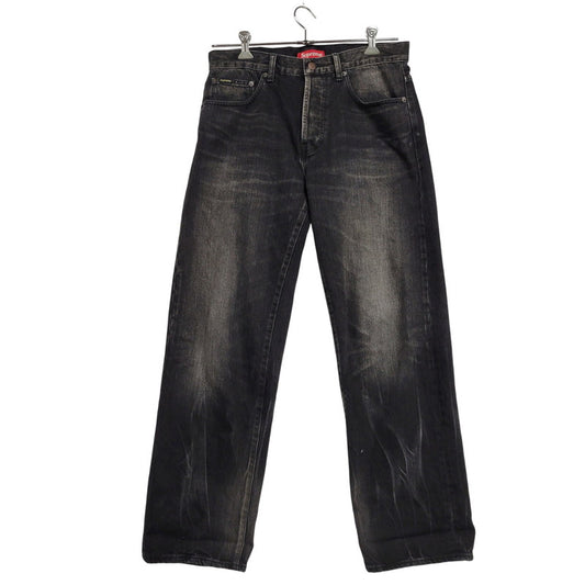 【中古品】【メンズ】 24FW DISTRESSED LOOSE FIT SELVEDGE JEAN ディストレスト ルーズ フィット セルビッジ ジーンズ ボトムス 149-260316-yn-03-izu サイズ：30 カラー：ウォッシュドブラック 万代Net店