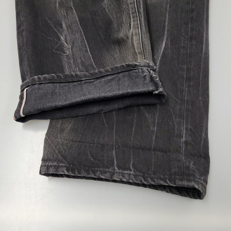 【中古品】【メンズ】 24FW DISTRESSED LOOSE FIT SELVEDGE JEAN ディストレスト ルーズ フィット セルビッジ ジーンズ ボトムス 149-260316-yn-03-izu サイズ：30 カラー：ウォッシュドブラック 万代Net店