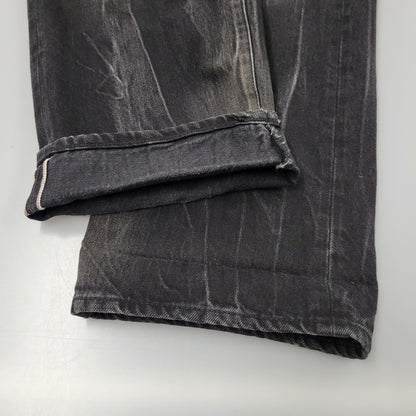 【中古品】【メンズ】 24FW DISTRESSED LOOSE FIT SELVEDGE JEAN ディストレスト ルーズ フィット セルビッジ ジーンズ ボトムス 149-260316-yn-03-izu サイズ：30 カラー：ウォッシュドブラック 万代Net店