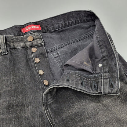 【中古品】【メンズ】 24FW DISTRESSED LOOSE FIT SELVEDGE JEAN ディストレスト ルーズ フィット セルビッジ ジーンズ ボトムス 149-260316-yn-03-izu サイズ：30 カラー：ウォッシュドブラック 万代Net店