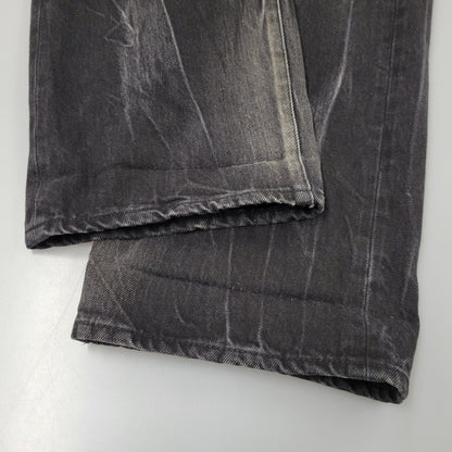 【中古品】【メンズ】 24FW DISTRESSED LOOSE FIT SELVEDGE JEAN ディストレスト ルーズ フィット セルビッジ ジーンズ ボトムス 149-260316-yn-03-izu サイズ：30 カラー：ウォッシュドブラック 万代Net店