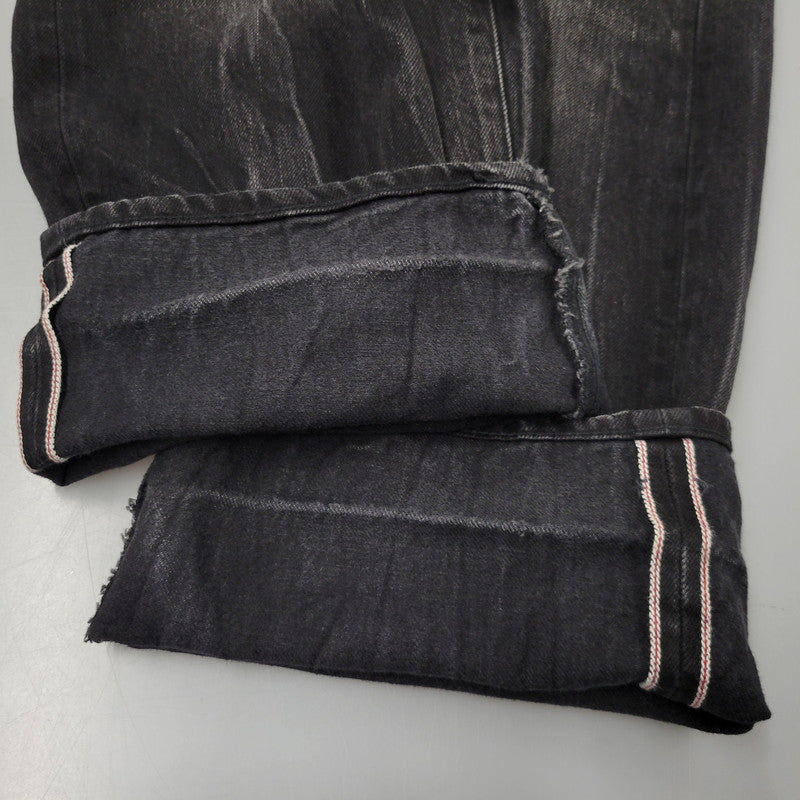 【中古品】【メンズ】 24FW DISTRESSED LOOSE FIT SELVEDGE JEAN ディストレスト ルーズ フィット セルビッジ ジーンズ ボトムス 149-260316-yn-03-izu サイズ：30 カラー：ウォッシュドブラック 万代Net店
