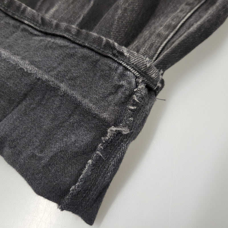 【中古品】【メンズ】 24FW DISTRESSED LOOSE FIT SELVEDGE JEAN ディストレスト ルーズ フィット セルビッジ ジーンズ ボトムス 149-260316-yn-03-izu サイズ：30 カラー：ウォッシュドブラック 万代Net店
