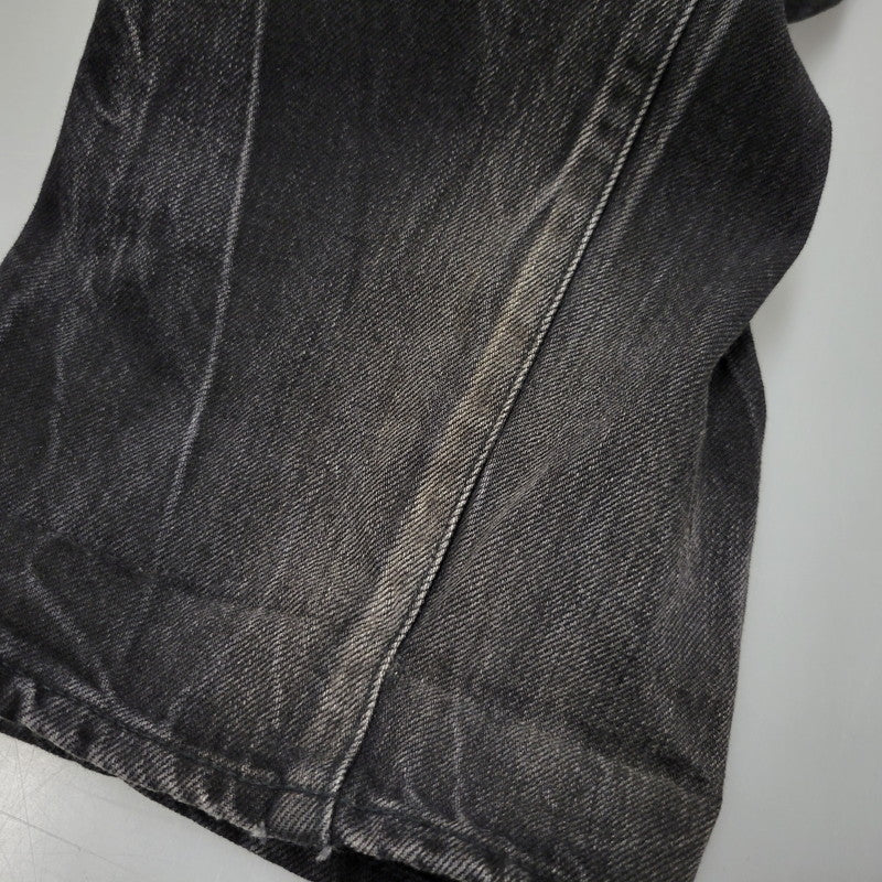 【中古品】【メンズ】 24FW DISTRESSED LOOSE FIT SELVEDGE JEAN ディストレスト ルーズ フィット セルビッジ ジーンズ ボトムス 149-260316-yn-03-izu サイズ：30 カラー：ウォッシュドブラック 万代Net店