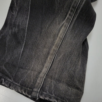 【中古品】【メンズ】 24FW DISTRESSED LOOSE FIT SELVEDGE JEAN ディストレスト ルーズ フィット セルビッジ ジーンズ ボトムス 149-260316-yn-03-izu サイズ：30 カラー：ウォッシュドブラック 万代Net店