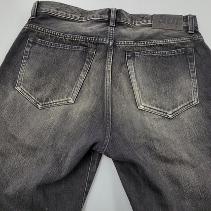 【中古品】【メンズ】 24FW DISTRESSED LOOSE FIT SELVEDGE JEAN ディストレスト ルーズ フィット セルビッジ ジーンズ ボトムス 149-260316-yn-03-izu サイズ：30 カラー：ウォッシュドブラック 万代Net店