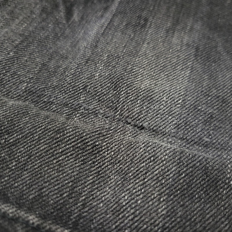 【中古品】【メンズ】 24FW DISTRESSED LOOSE FIT SELVEDGE JEAN ディストレスト ルーズ フィット セルビッジ ジーンズ ボトムス 149-260316-yn-03-izu サイズ：30 カラー：ウォッシュドブラック 万代Net店