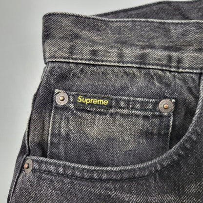 【中古品】【メンズ】 24FW DISTRESSED LOOSE FIT SELVEDGE JEAN ディストレスト ルーズ フィット セルビッジ ジーンズ ボトムス 149-260316-yn-03-izu サイズ：30 カラー：ウォッシュドブラック 万代Net店