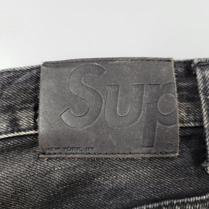 【中古品】【メンズ】 24FW DISTRESSED LOOSE FIT SELVEDGE JEAN ディストレスト ルーズ フィット セルビッジ ジーンズ ボトムス 149-260316-yn-03-izu サイズ：30 カラー：ウォッシュドブラック 万代Net店