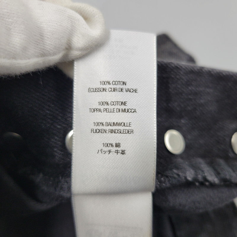 【中古品】【メンズ】 24FW DISTRESSED LOOSE FIT SELVEDGE JEAN ディストレスト ルーズ フィット セルビッジ ジーンズ ボトムス 149-260316-yn-03-izu サイズ：30 カラー：ウォッシュドブラック 万代Net店