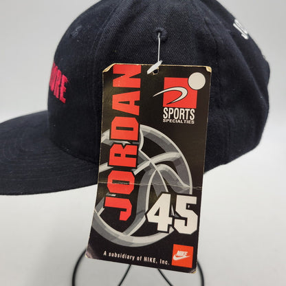 【中古品】【メンズ/レディース】 MICHAEL JORDAN BACK 4 MORE CAP DEAD STOCK マイケル ジョーダン キャップ 帽子 185-260316-kh-14-izu サイズ：F カラー：ブラック 万代Net店