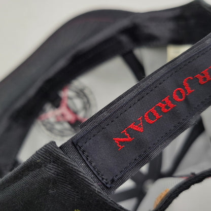 【中古品】【メンズ/レディース】 NIKE ナイキ AIR JORDAN IX 9 CLASSIC 6 PANEL WORLD SNAPBACK CAP DEAD STOCK エア ジョーダン 6パネル スナップバック キャップ 帽子 185-260316-kh-13-izu サイズ：F カラー：ブラック 万代Net店