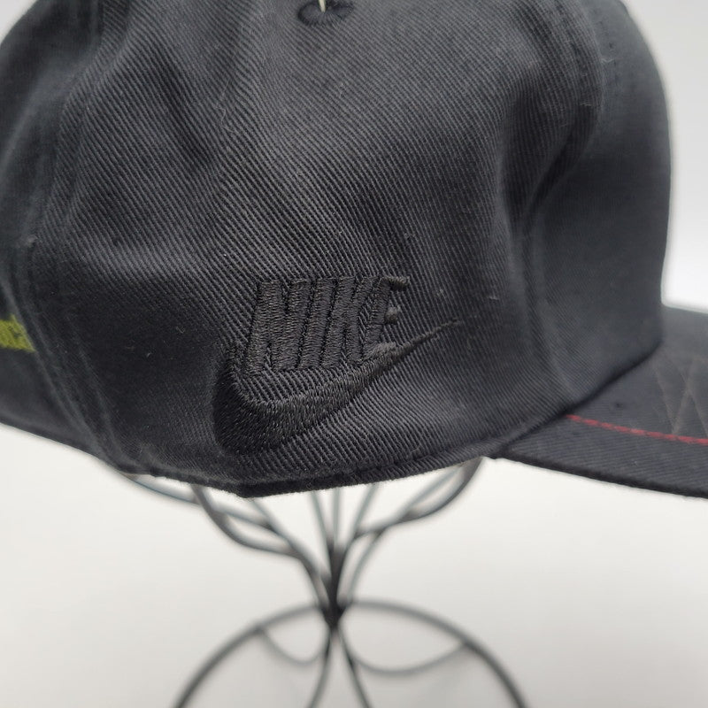 【中古品】【メンズ/レディース】 NIKE ナイキ AIR JORDAN IX 9 CLASSIC 6 PANEL WORLD SNAPBACK CAP DEAD STOCK エア ジョーダン 6パネル スナップバック キャップ 帽子 185-260316-kh-13-izu サイズ：F カラー：ブラック 万代Net店
