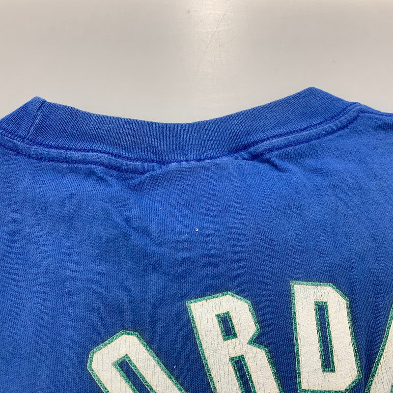 【中古品】【メンズ】 メキシコ製 WIZARDS JORDAN ウィザーズ ジョーダン 23 PRINT プリント S/S ショートスリーブ TEE Tシャツ トップス 半袖 146-260323-ya-04-izu サイズ：L カラー：BLUE 万代Net店