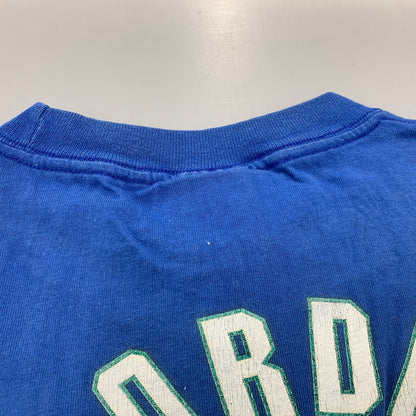 【中古品】【メンズ】 メキシコ製 WIZARDS JORDAN ウィザーズ ジョーダン 23 PRINT プリント S/S ショートスリーブ TEE Tシャツ トップス 半袖 146-260323-ya-04-izu サイズ：L カラー：BLUE 万代Net店
